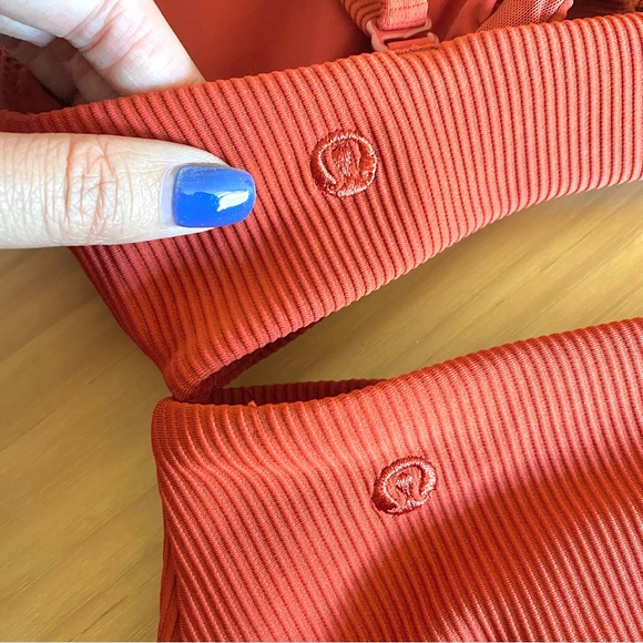 Lululemon Beach Boss Bikini Top and Beach Boss Low Rise Skimpy Bottom Cayenne - Picture 8 of 9